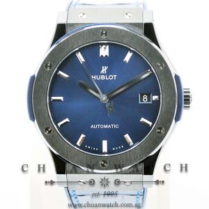 Hublot Classic Fusion Ceramic 45mm Blue Sunburst 511.CM.7170.LR