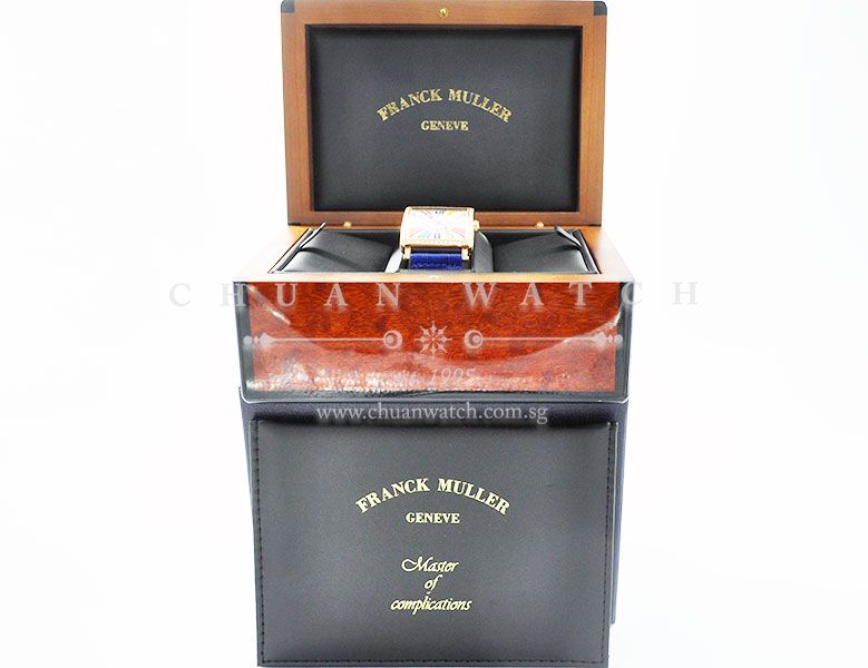 Franck Muller Master Square Rose Gold Color Dream 33mm 6002 M B - Image 5