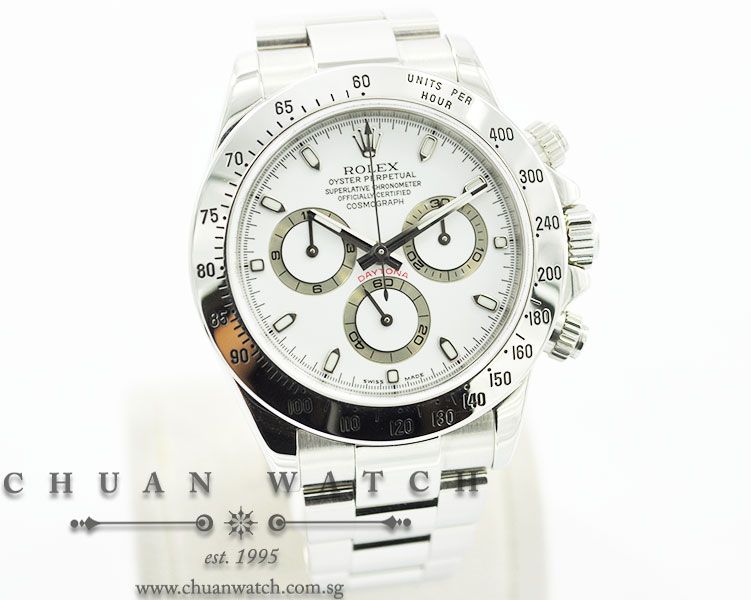 Rolex Cosmograph Daytona 116520 White - Discontinued - Image 3