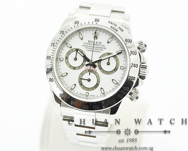 Rolex Cosmograph Daytona 116520 White - Discontinued - Image 2