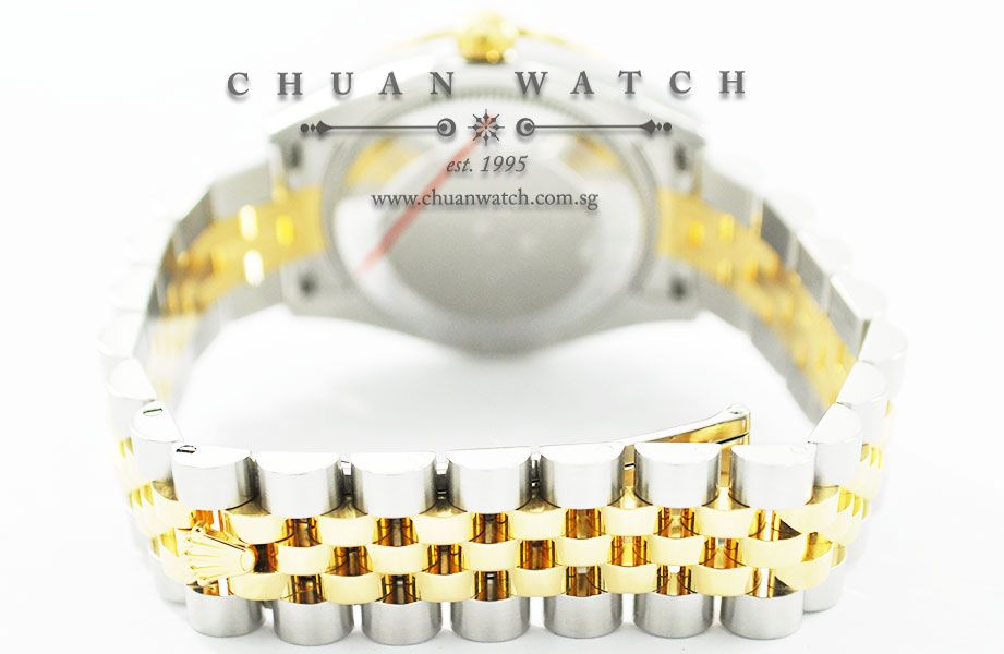 Rolex Boys DateJust 31mm 178383 Black Sunburst Diamonds - Image 4