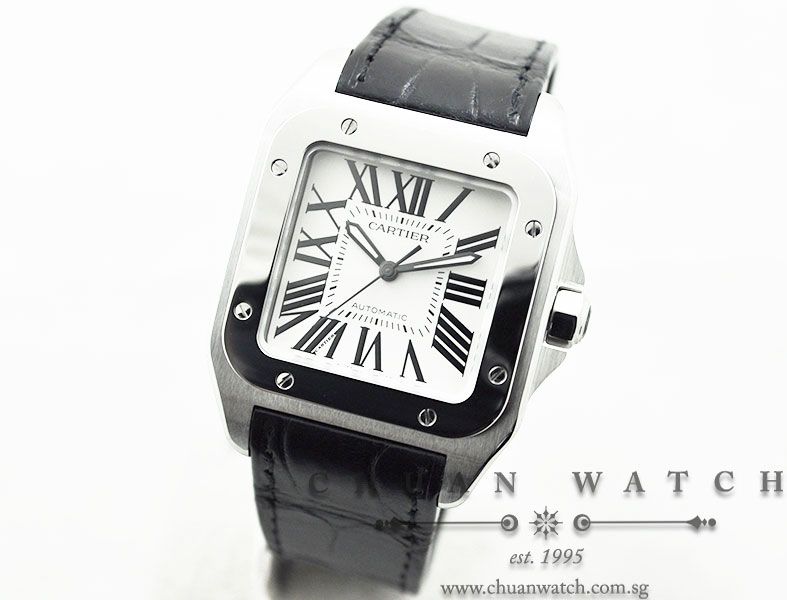 Cartier Santos 100 Midsize W20106X8 - Image 2