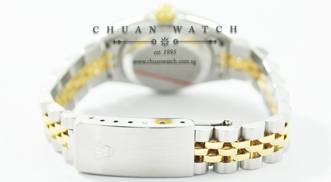 Rolex Ladies DateJust 26mm 69173 Champagne Sunburst Diamonds - Discontinued - Image 4