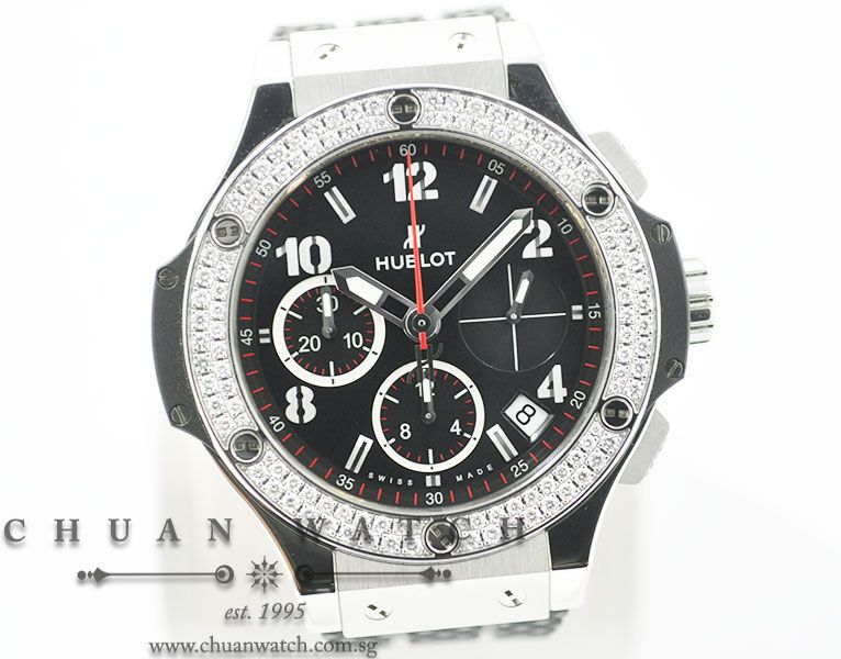 Hublot Big Bang Steel Diamonds 41mm 341.SX.130.RX.114 - Image 3