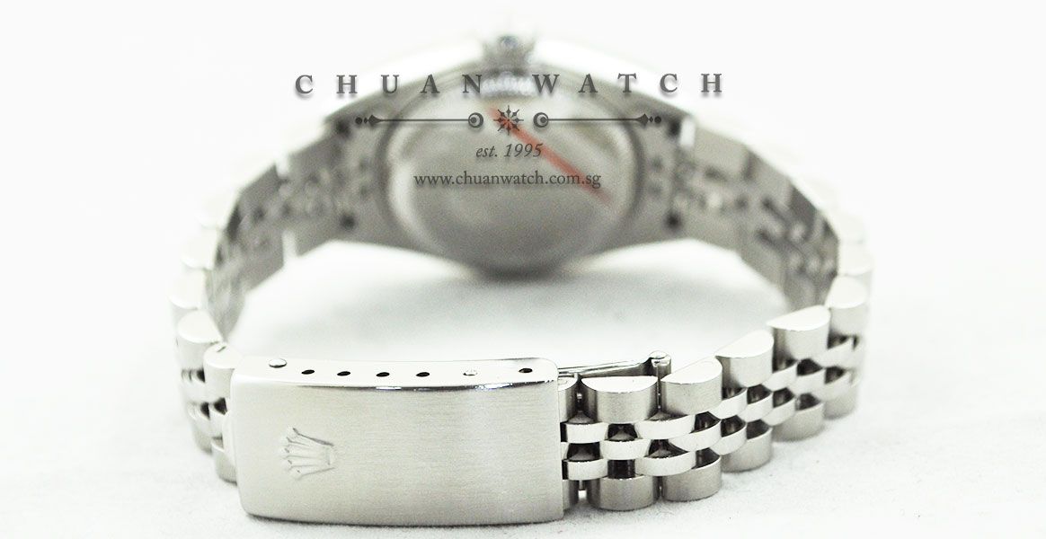 Rolex Ladies DateJust 26mm 79174 Blue Sunburst Roman - Discontinued - Image 4