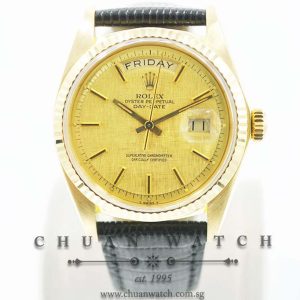 Rolex Vintage Day-Date President 36mm 1803 Champagne Linear Baton - Discontinued