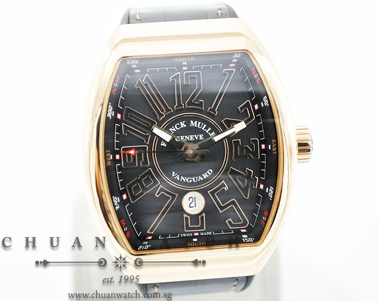 Franck Muller Vanguard Rose Gold V 45 SC DT 5N NR - Image 3
