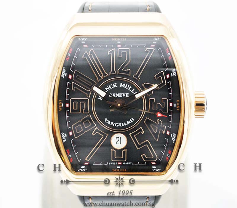 Franck Muller Vanguard Rose Gold V 45 SC DT 5N NR