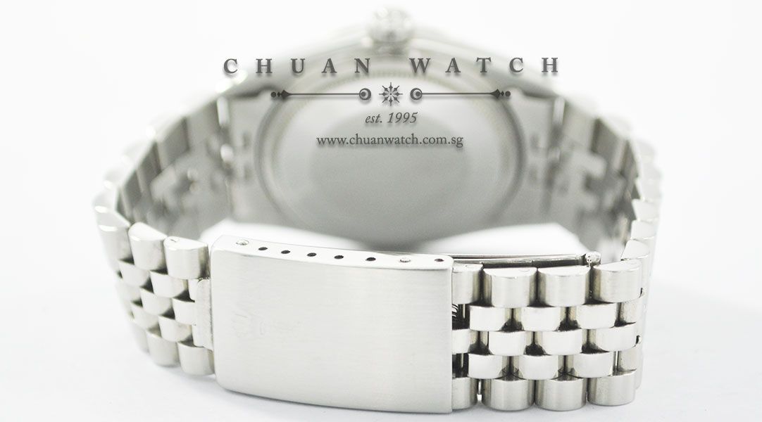 Rolex Vintage Gents DateJust 36mm 1601-4 Silver Sunburst Baton - Discontinued - Image 4