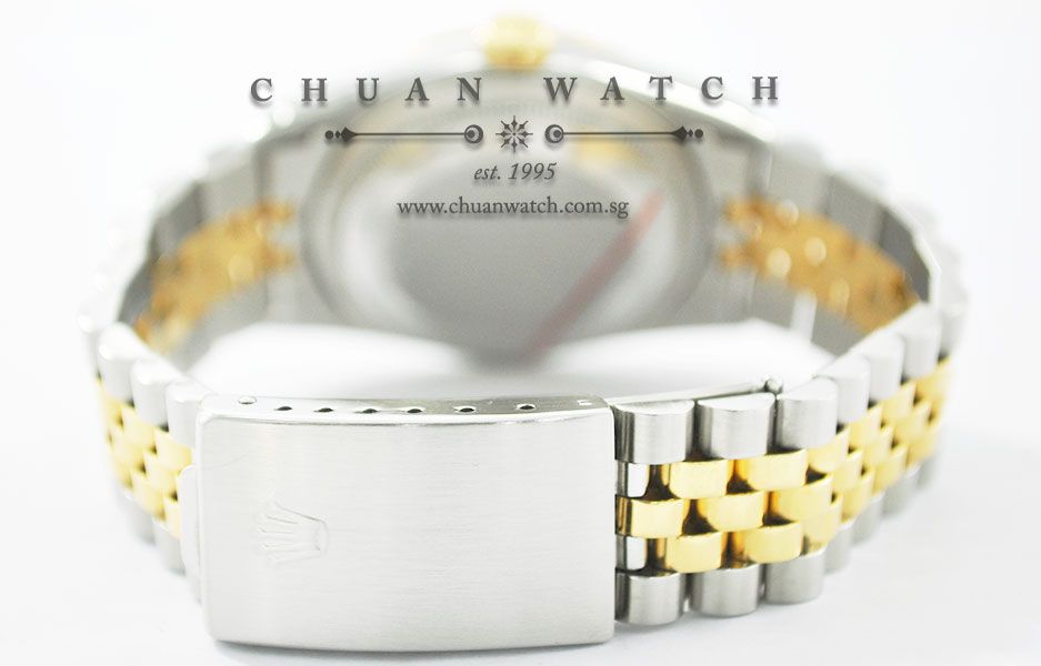 Rolex Gents DateJust 36mm 16233 Champagne Sunburst Diamonds - Discontinued - Image 4