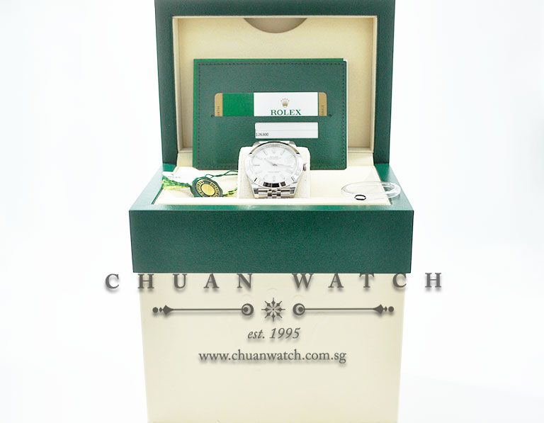 Rolex DateJust 41 126300 White Index - Image 5