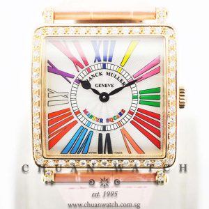 Franck Muller Master Square Quartz Rose Gold Color Dream 33mm 6002 M B
