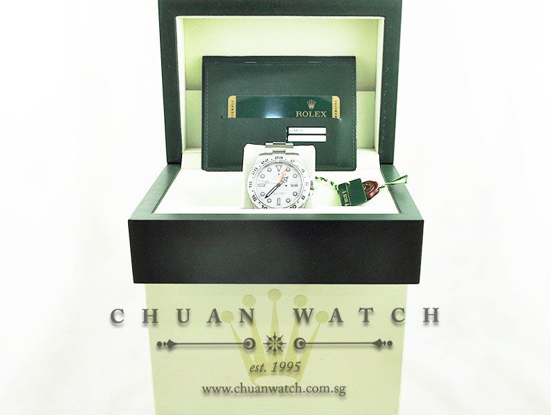 Rolex Explorer II 42mm 216570 White - Image 5