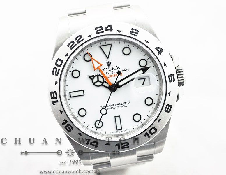 Rolex Explorer II 42mm 216570 White - Image 3