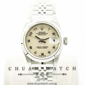 Rolex Ladies DateJust 26mm 69174 Ivory Jubilee Arabic - Discontinued