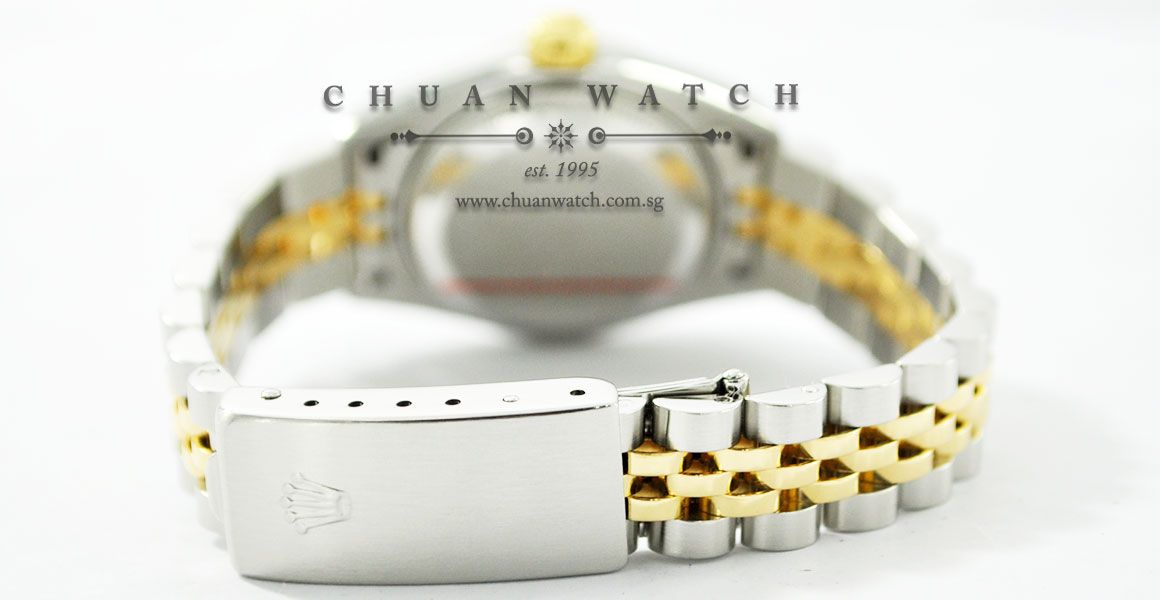 Rolex Ladies DateJust 26mm 69173 White Painted Roman Diamonds - Discontinued - Image 4