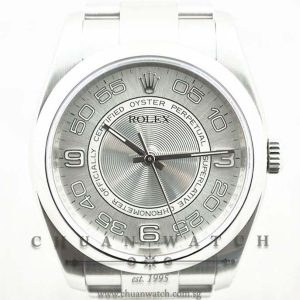 Rolex Gents Oyster Perpetual 36mm 116000 Silver Concentric Arabic 3.6.9