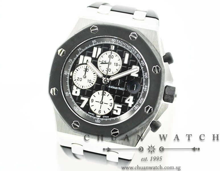Audemars Piguet Royal Oak Offshore Rubber Clad Black 25940SK - Discontinued - Image 2