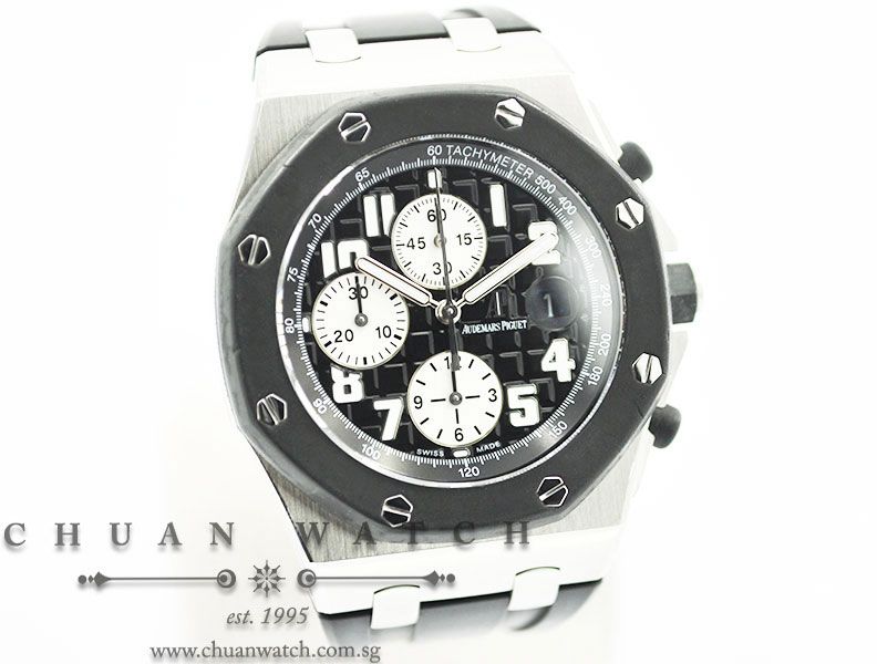 Audemars Piguet Royal Oak Offshore Rubber Clad Black 25940SK - Discontinued - Image 3
