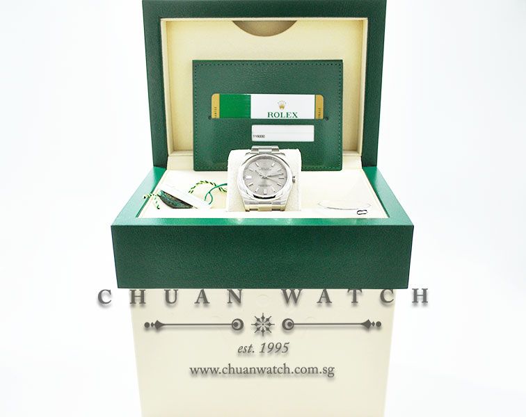 Rolex Gents Oyster Perpetual 36mm 116000 Steel Sunburst Index - Image 5