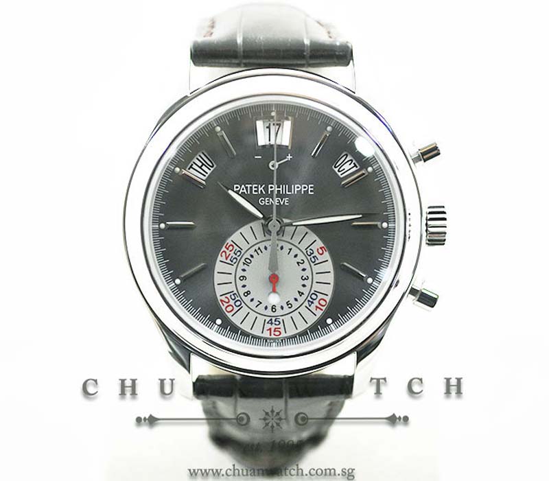 Patek Philippe Annual Calendar Flyback Chronograph Platinum 40.5mm 5960P-001