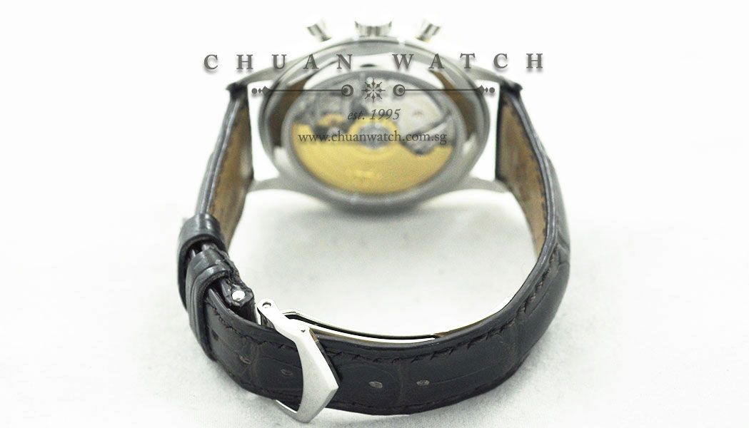Patek Philippe Annual Calendar Flyback Chronograph Platinum 40.5mm 5960P-001 - Image 4