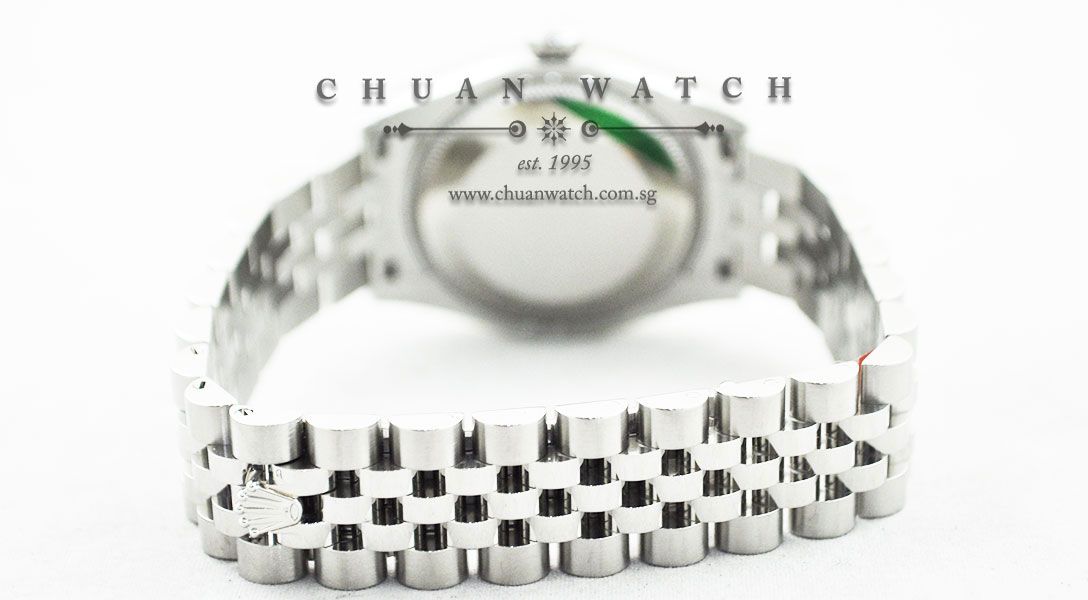 Rolex Boys DateJust 31mm 178274 Pink MOP Roman - Image 4