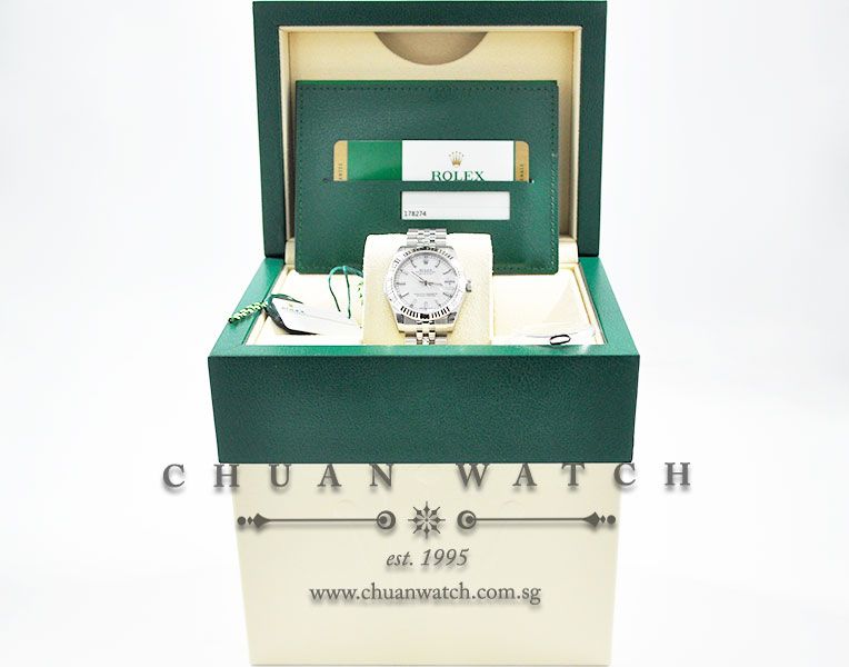 Rolex Boys DateJust 31mm 178274 White Index - Image 5
