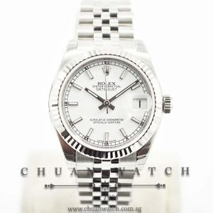 Rolex Boys DateJust 31mm 178274 White Index