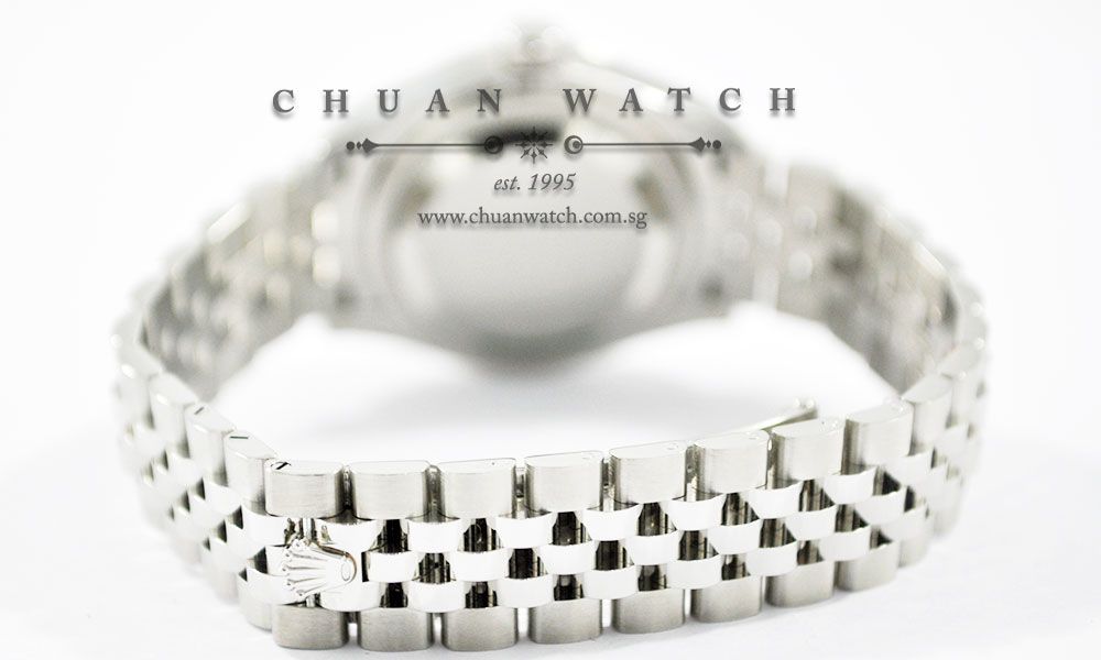 Rolex Lady-DateJust 28 279174 Silver Sunburst IX Diamonds - Image 4