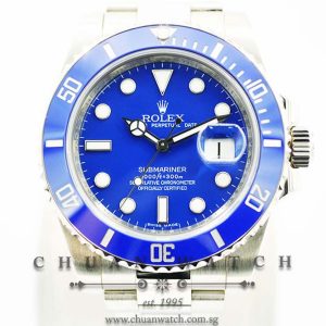 Rolex Submariner Date 116619LB Smurf