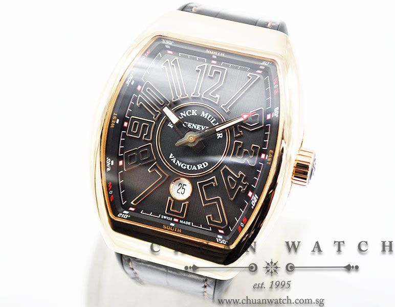 Franck Muller Vanguard Rose Gold V 45 SC DT 5N NR - Image 2