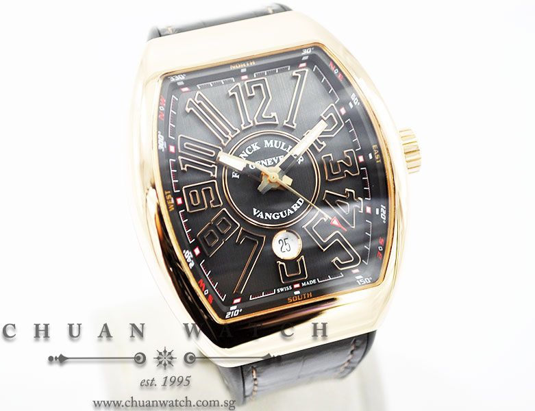 Franck Muller Vanguard Rose Gold V 45 SC DT 5N NR - Image 3