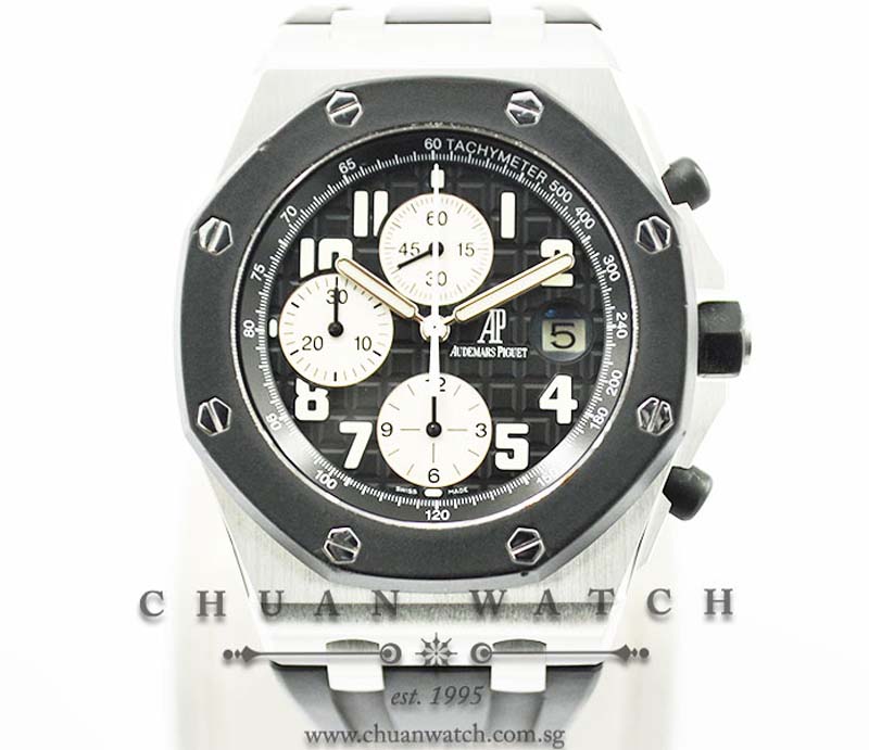 Audemars Piguet Royal Oak Offshore Rubber Clad 42mm 25940SK Black - Discontinued