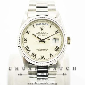 Rolex Day-Date President 36mm 18239 Ivory Roman - Discontinued