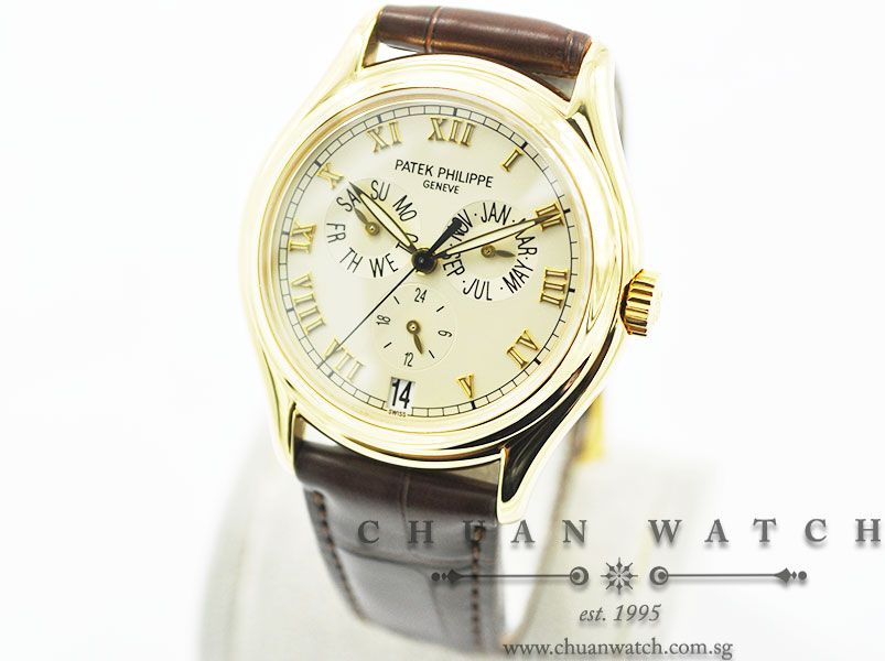 Patek Philippe Annual Calendar Yellow Gold 37mm 5035J-001 Cream - Discontinued - Image 2