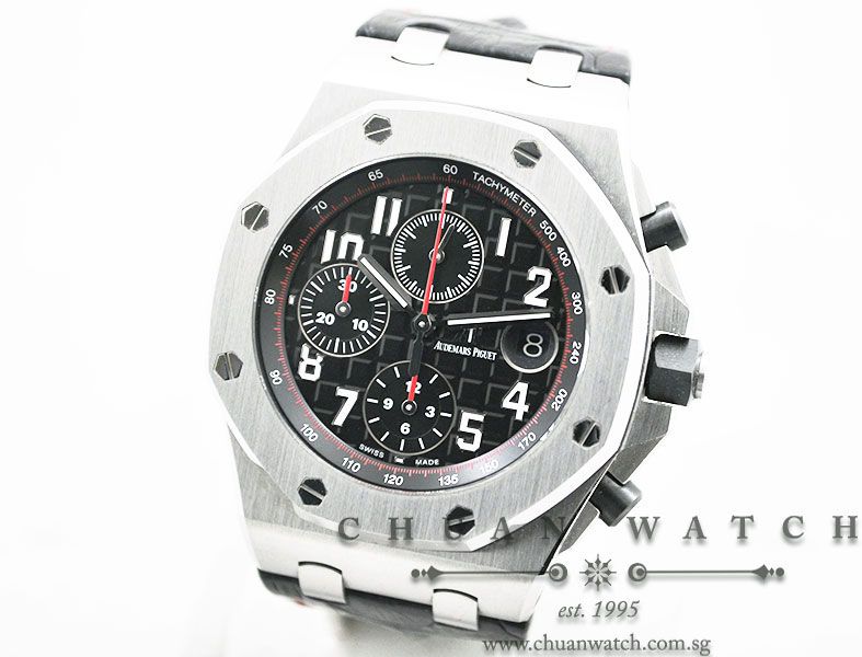 Audemars Piguet Royal Oak Offshore Black-Red Vampire 42mm 26470ST - Image 2
