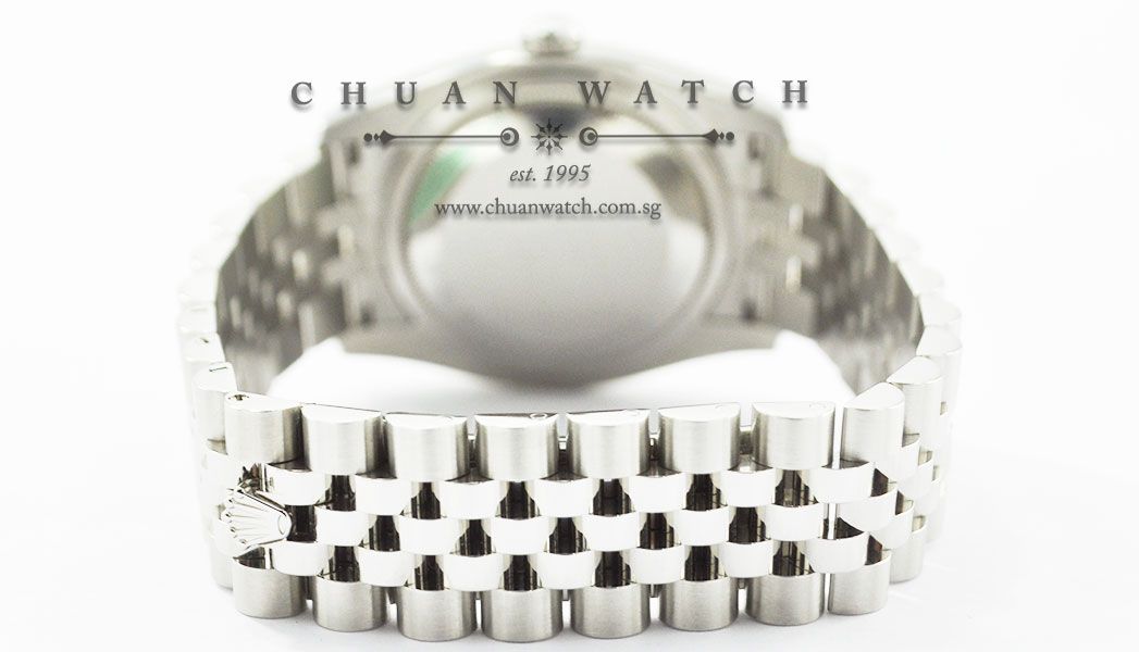 Rolex Gents DateJust 36mm 116234 Pink Waves Arabic 6.9 32BR - Image 4