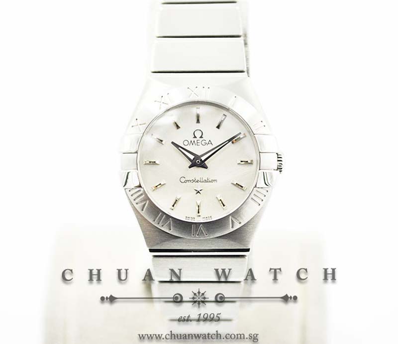 Omega Ladies Constellation Quartz 24mm 123.10.24.60.02.001