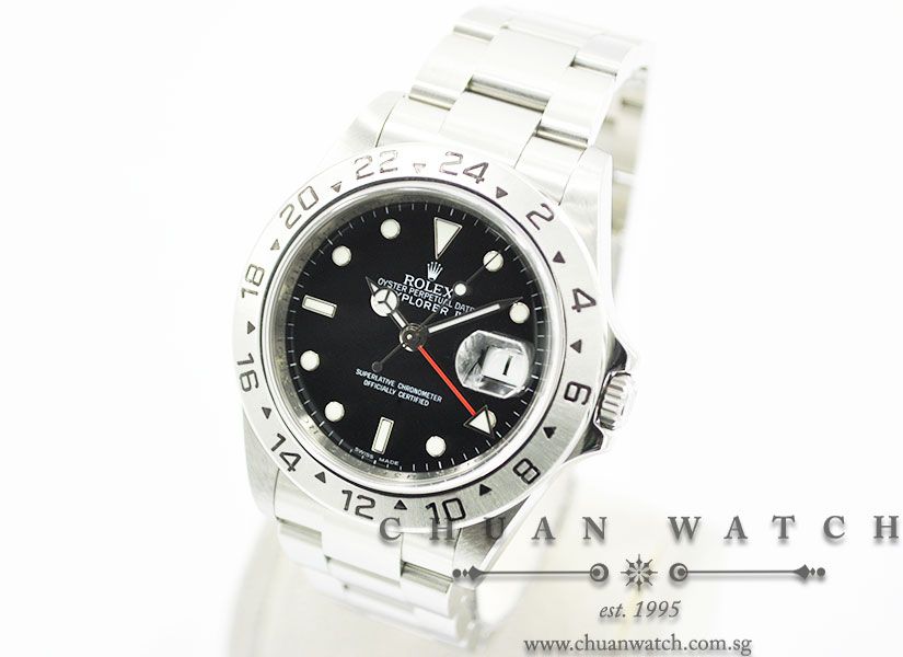 Rolex Explorer II 40mm 16570 Black - Discontinued - Image 2
