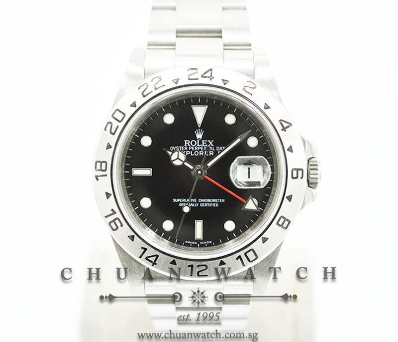 Rolex Explorer II 40mm 16570 Black - Discontinued