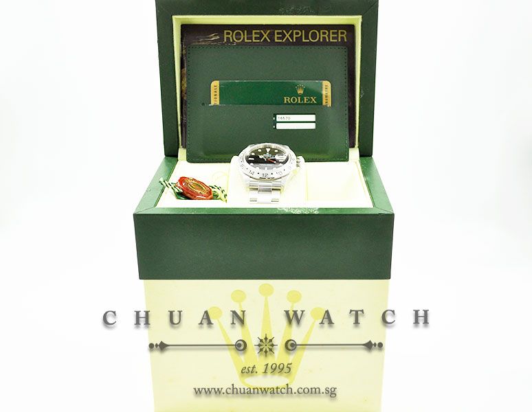 Rolex Explorer II 40mm 16570 Black - Discontinued - Image 5