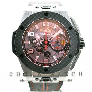 Hublot Big Bang Ferrari Titanium Carbon Red Magic 401.NQ.0123.VR - Limited Edition of 1000 Pieces Only