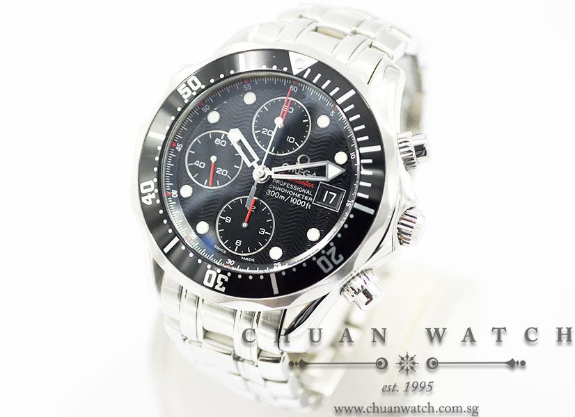 Omega Seamaster Diver Chronograph 300M 41.5mm 213.30.42.40.01.001 - Discontinued - Image 2