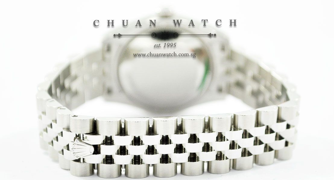 Rolex Boys DateJust 31mm 178274 White MOP Roman - Image 4