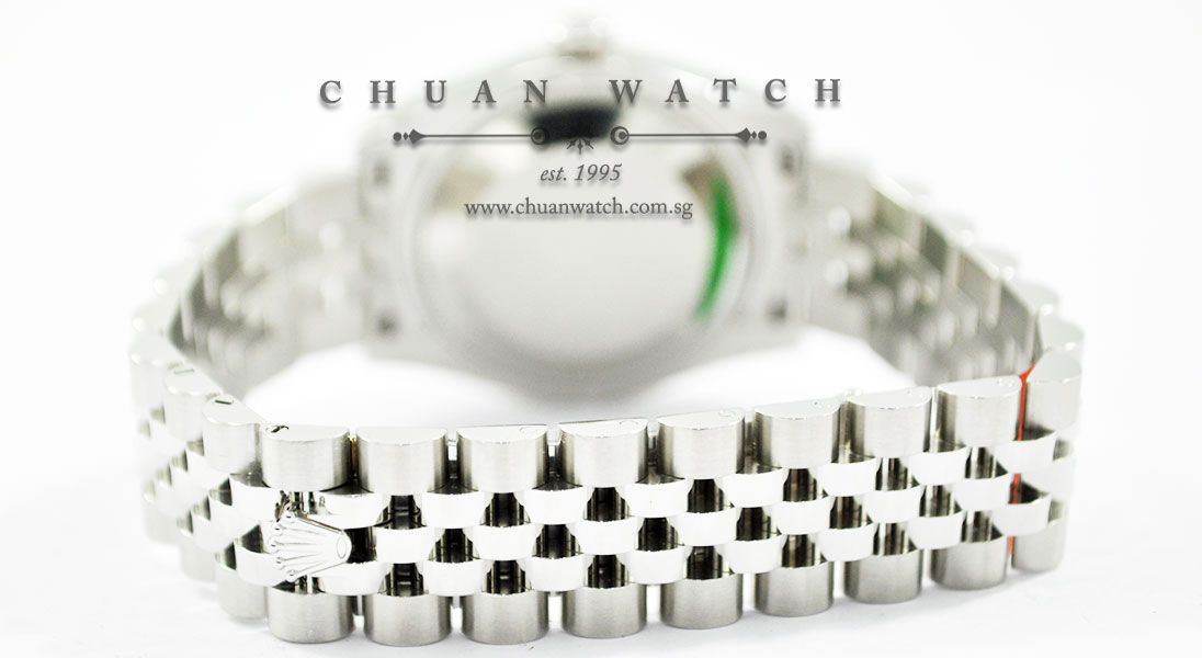 Rolex Boys DateJust 31mm 178240 Black Roman - Image 4