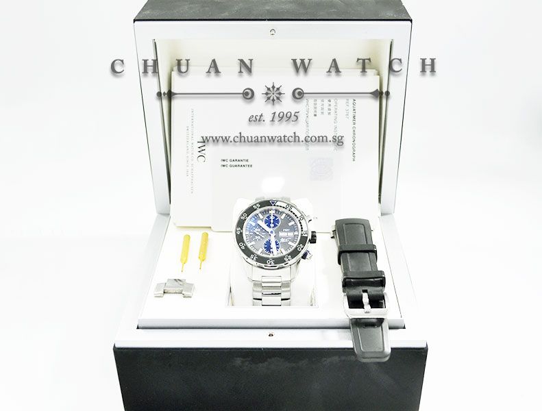 IWC Aquatimer Chronograph Jacques-Yves Cousteau 44mm IW376706 - Limited Edition - Image 5