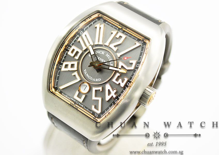 Franck Muller Vanguard Titanium-Gold V 45 SC DT TT BR 5N - Image 2