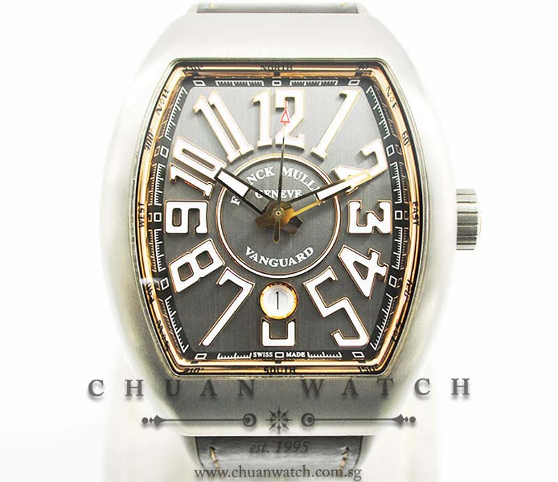 Franck Muller Vanguard Titanium-Gold V 45 SC DT TT BR 5N
