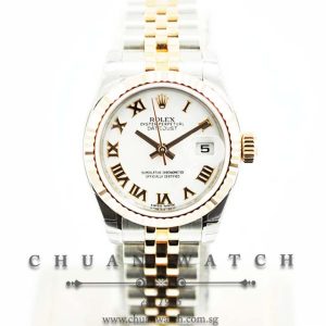 Rolex Ladies DateJust 26mm 179171 White Roman - Discontinued